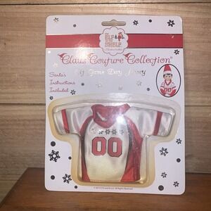 Elf On The Shelf Game Day Jersey NOS Claus Couture Doll Clothes Football 2013
